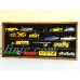 O Scale Model Train Display Case Cabinet Wall Rack Box - 98% UV Lockable   232354708487